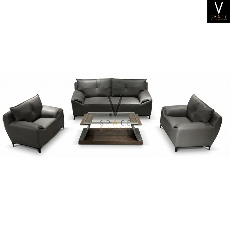 Bộ ghế sofa da phòng khách cao cấp Top Plus VKS2612