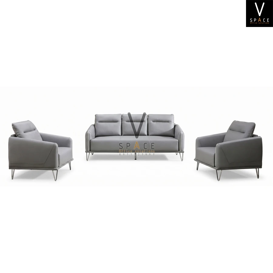 Bộ sofa da PU tiếp khách hiện đại VKS2601