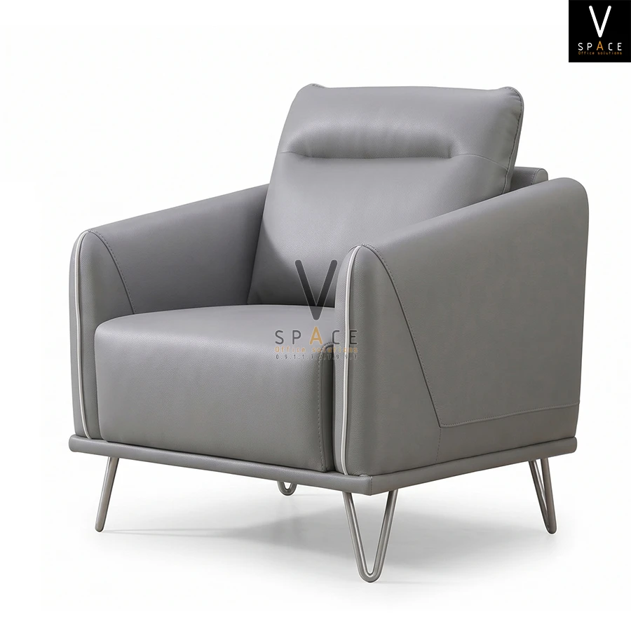 Ghế sofa đơn bọc da PU VKS2601B Ghế sofa đơn bọc da PU VKS2601B