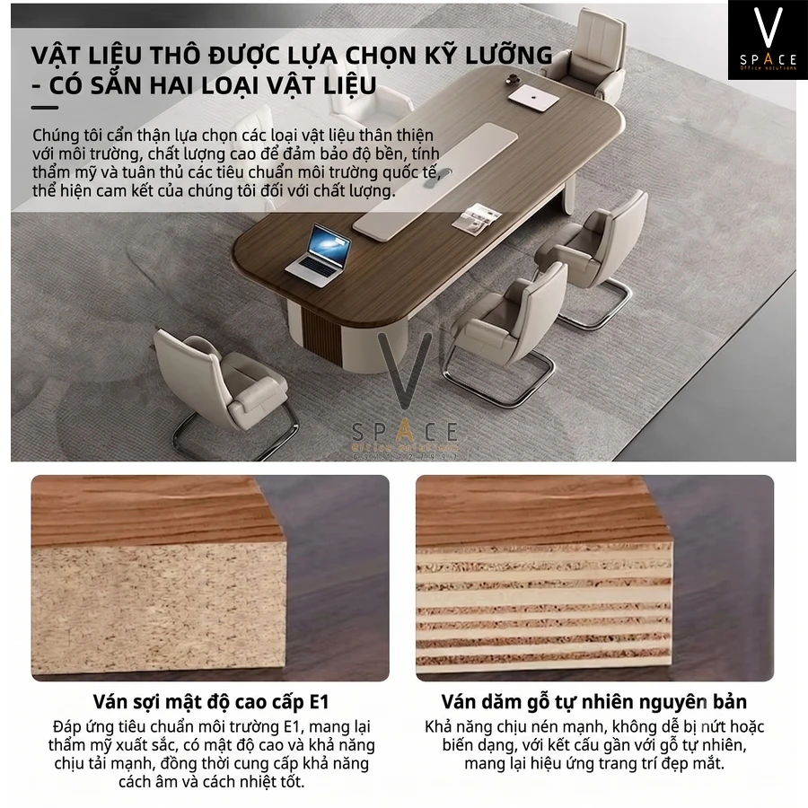 Bàn họp văn phòng nhập khẩu cao cấp VL818E