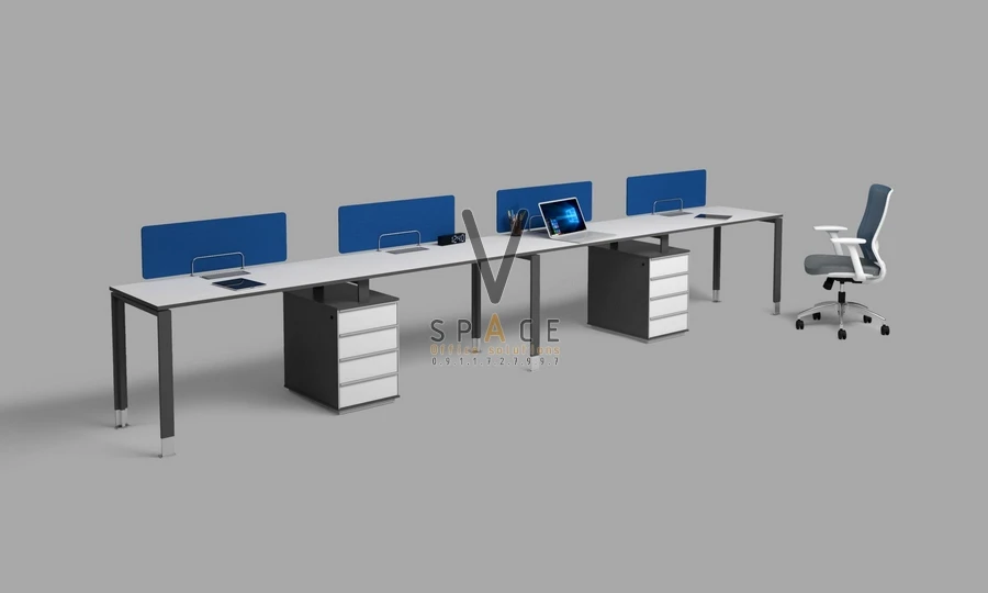 Cụm bàn làm việc 4 người VZ305 KANO Cụm bàn làm việc 4 người VZ305 KANO