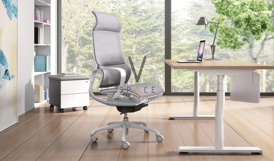 Ghế công thái học có gác chân VCMB265 Rainbow