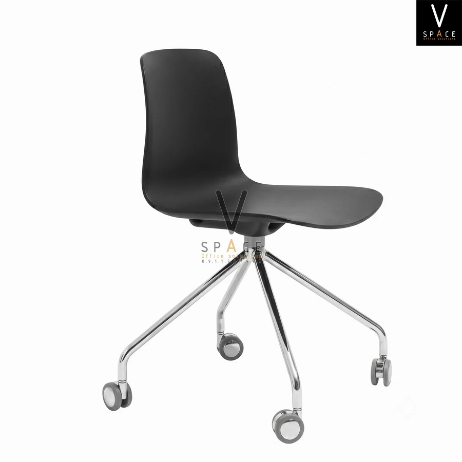 Ghế đào tạo chân xoay màu đen VEP01B KANO