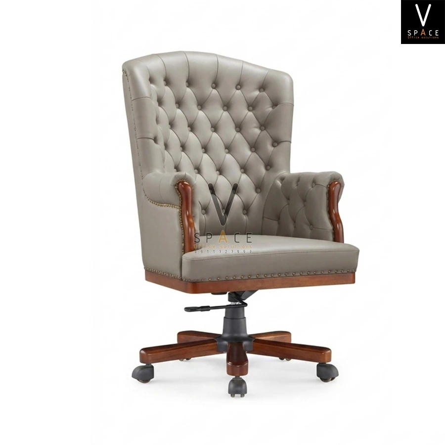 Ghế giám đốc chân xoay cao cấp VKRA1100 Top Plus