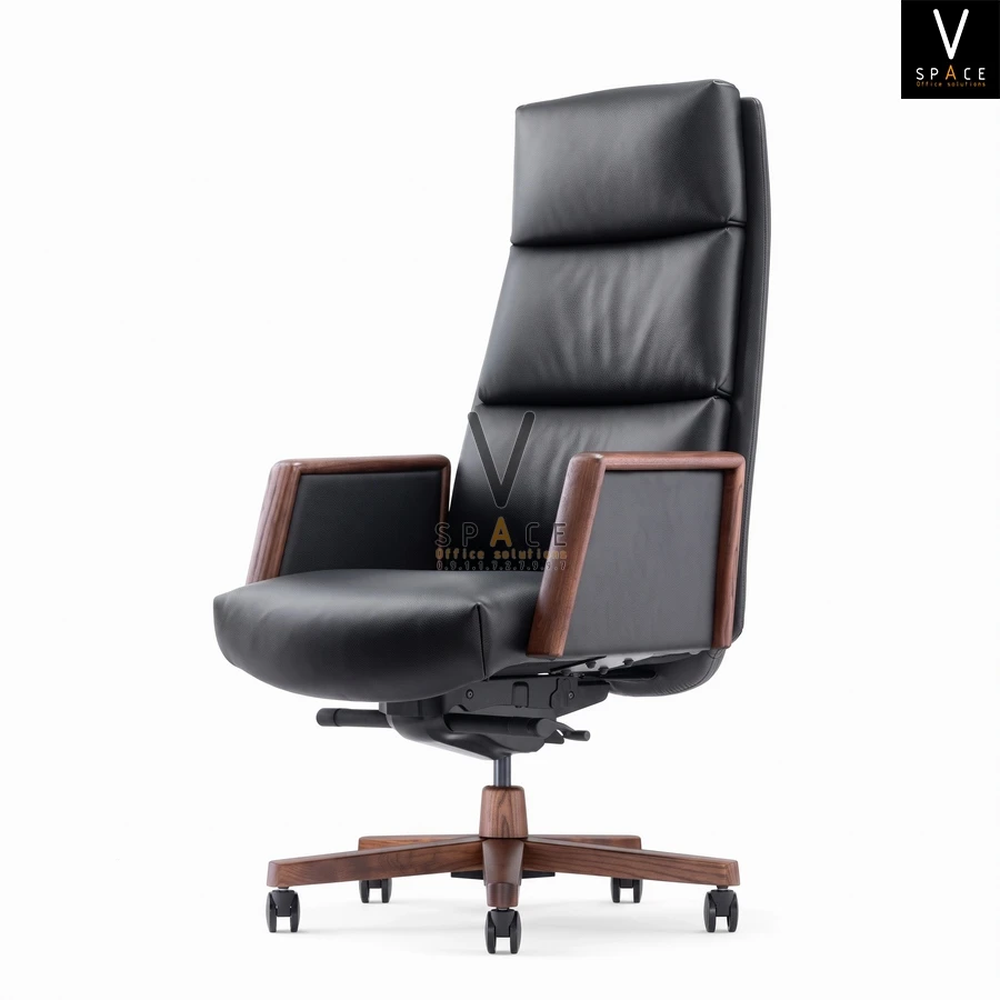 Mẫu ghế lãnh đạo da bò Italy VA24151 Furicco